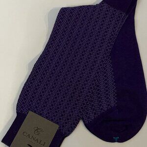 Canali Luxury Designer Dress Socks